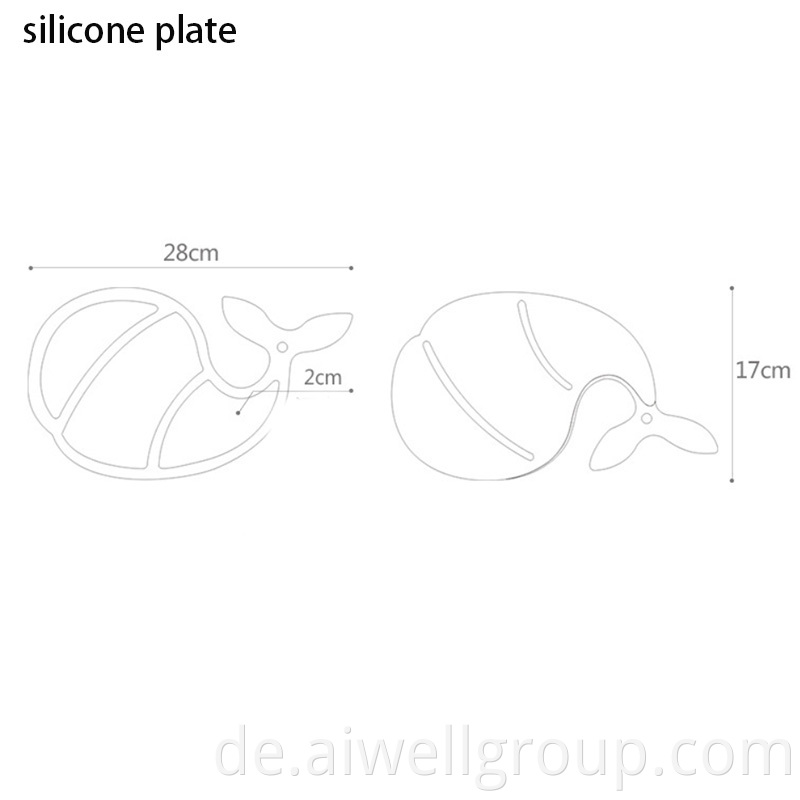 Unique Design Silicone Plate